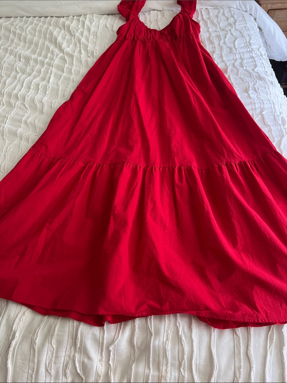 Universal Thread Red Maxi Dress - Picture 3 of 11